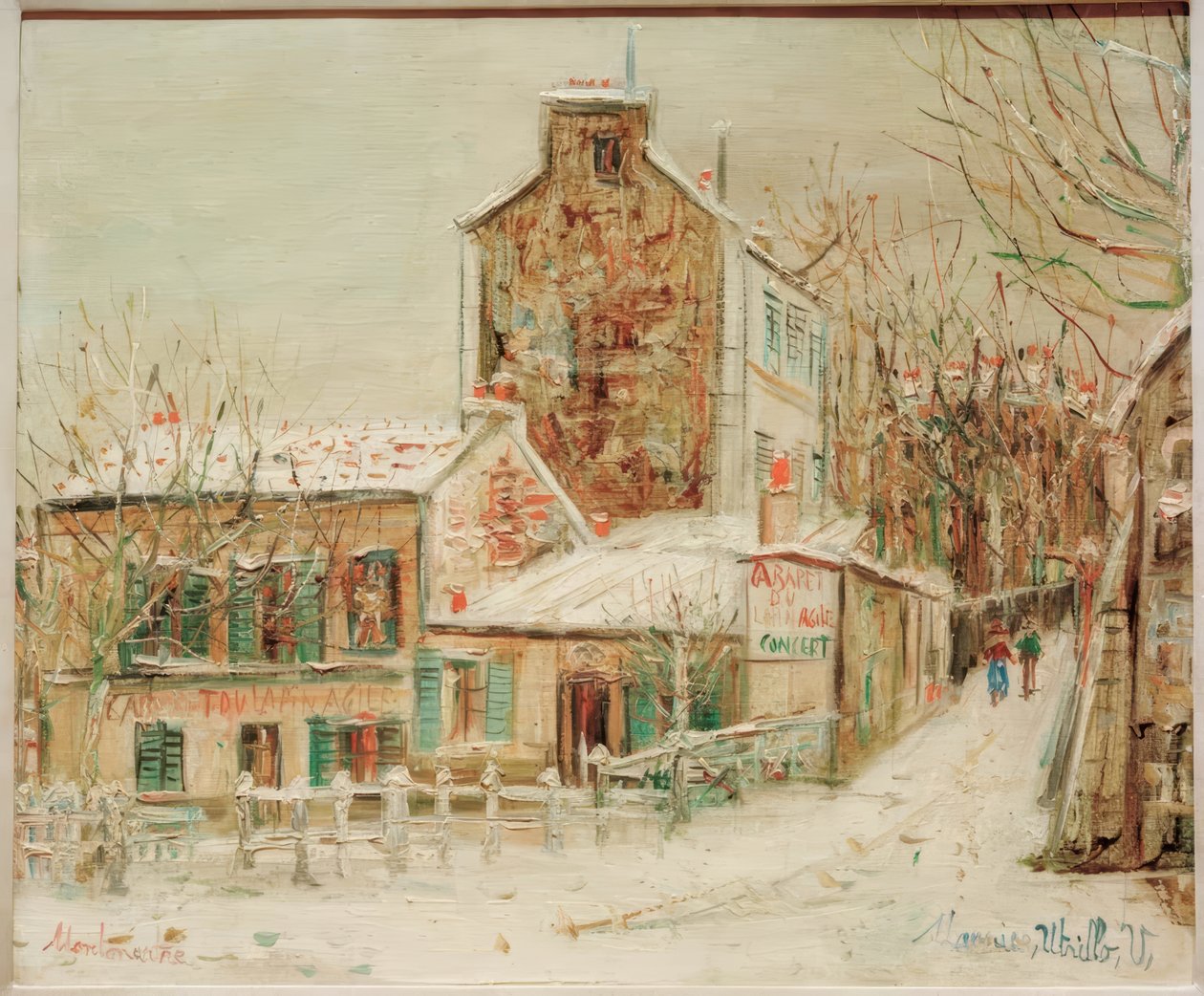 Kabaret Lapin Agile II od Maurice Utrillo