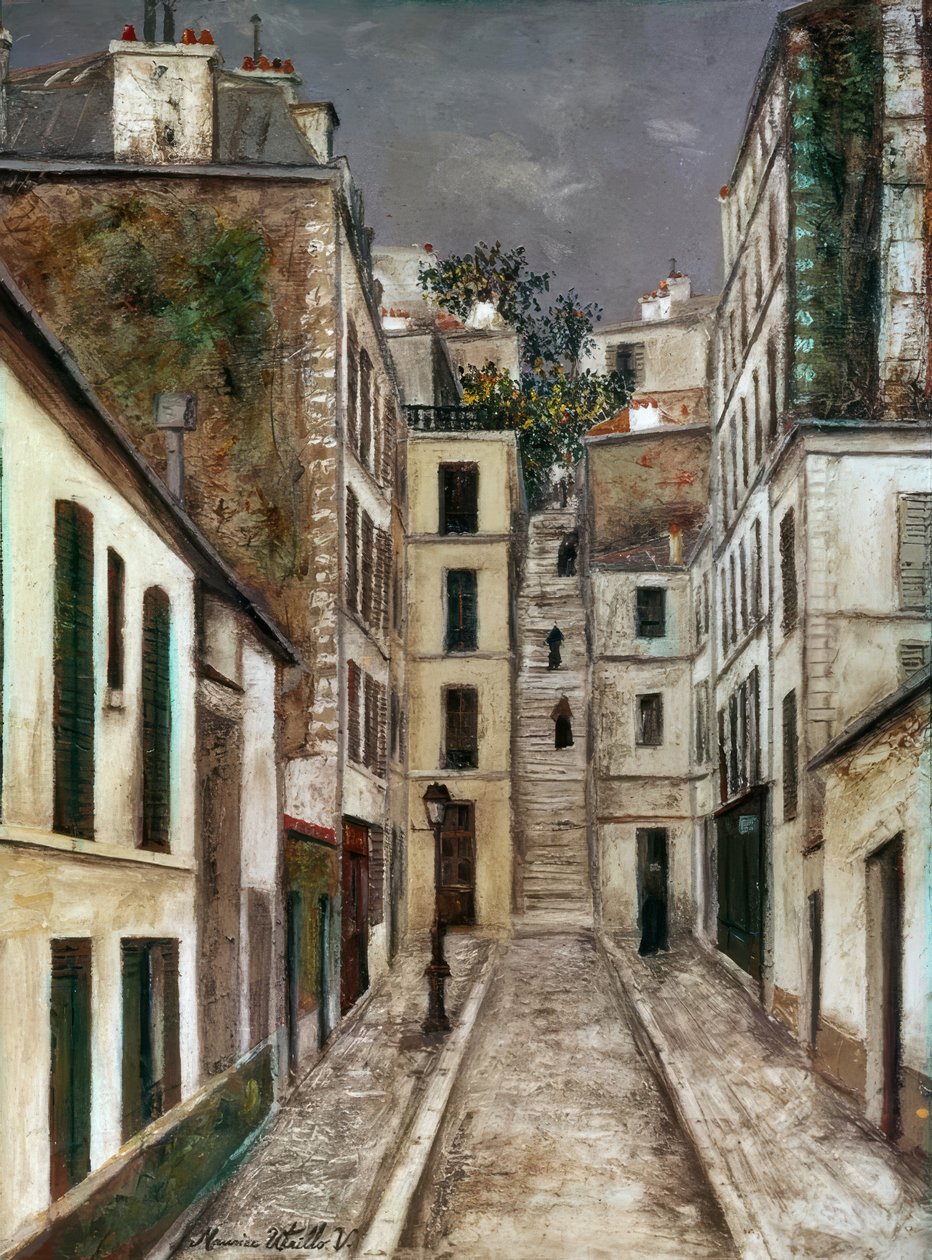 Cottinův průchod od Maurice Utrillo