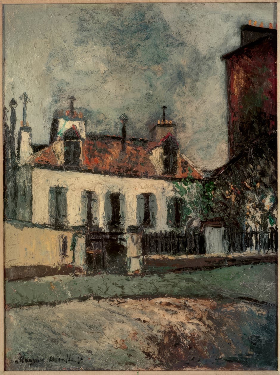 Předměstí Paříže od Maurice Utrillo