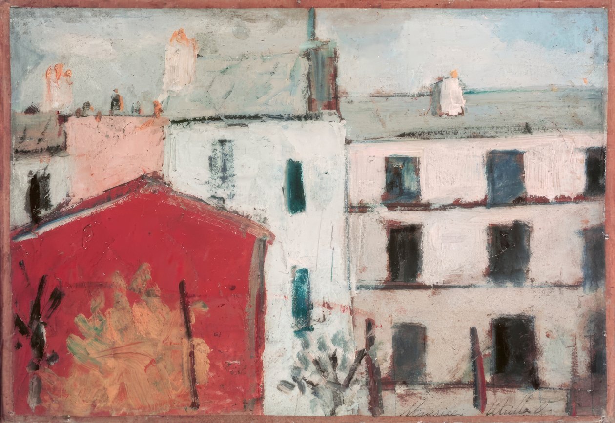 domy od Maurice Utrillo
