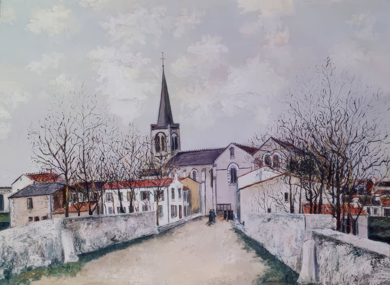 VILLA V PAŘÍŽI od Maurice Utrillo