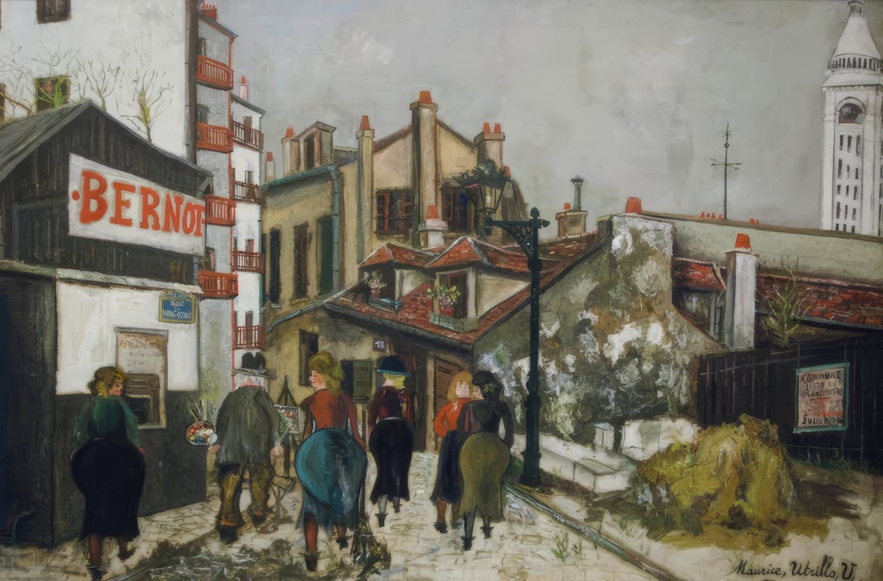 Dům Bernot od Maurice Utrillo