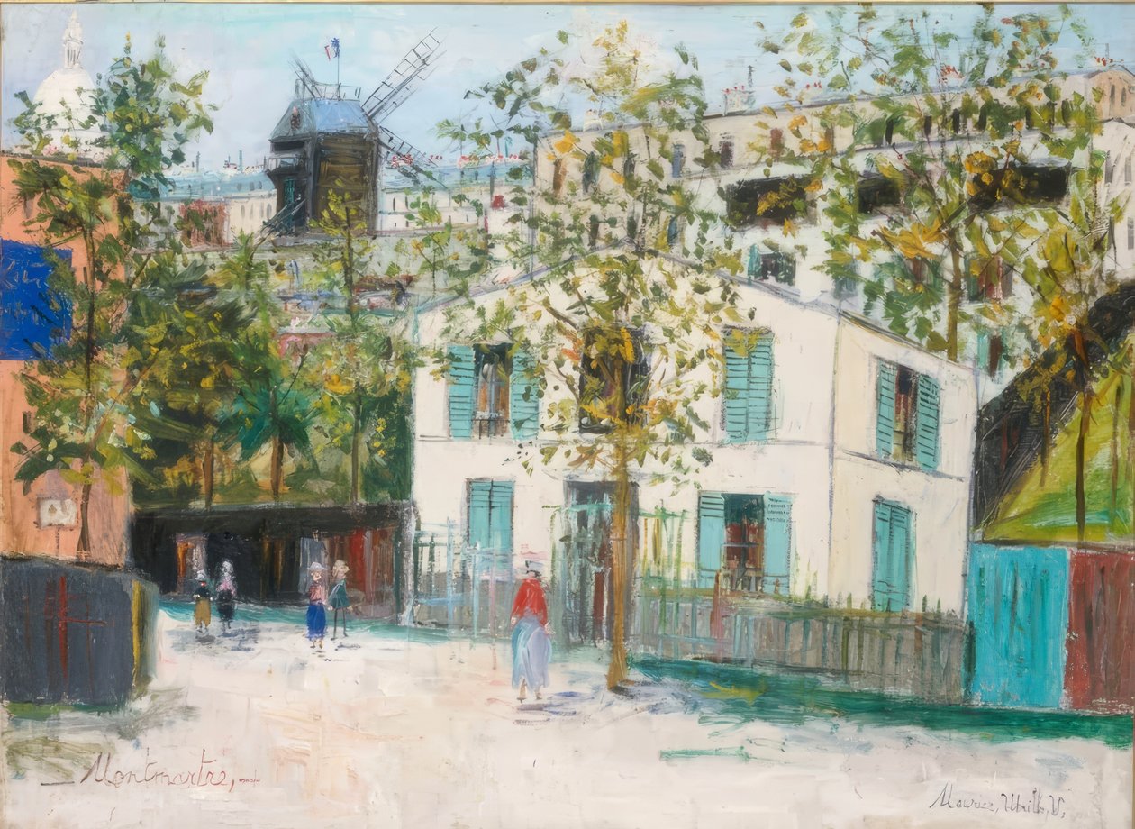 Maquis de Montmartre od Maurice Utrillo