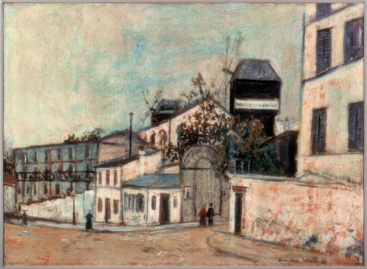Mlýn na Galette od Maurice Utrillo