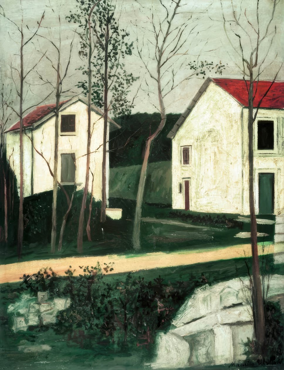 Soutěska Presles od Maurice Utrillo
