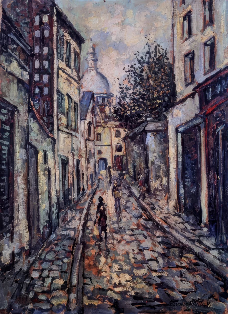 Montmartre od Maurice Utrillo