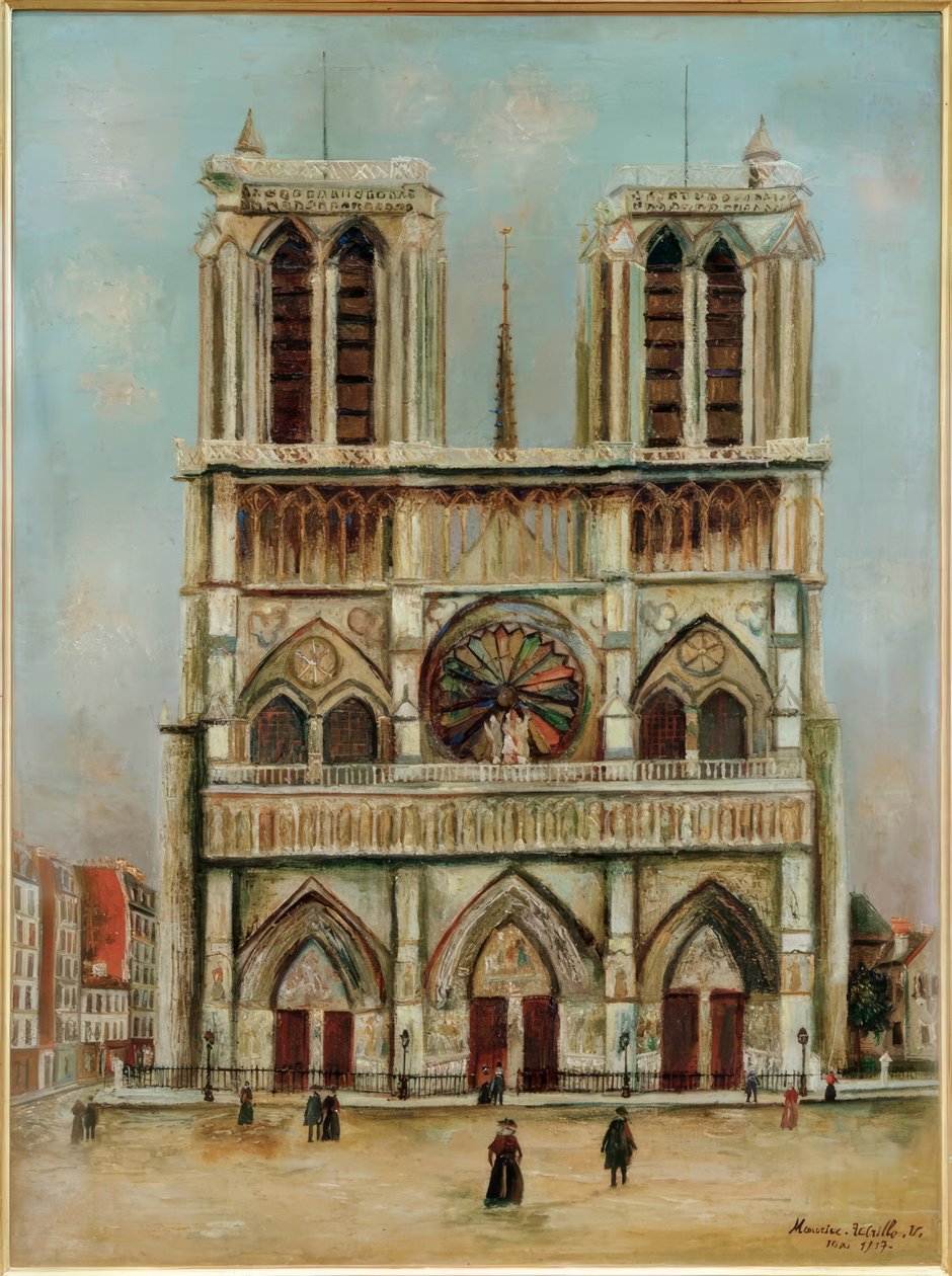 Notre Dame od Maurice Utrillo
