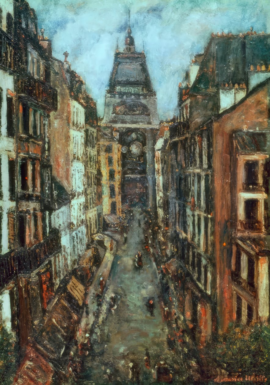Rue André del Sarte od Maurice Utrillo