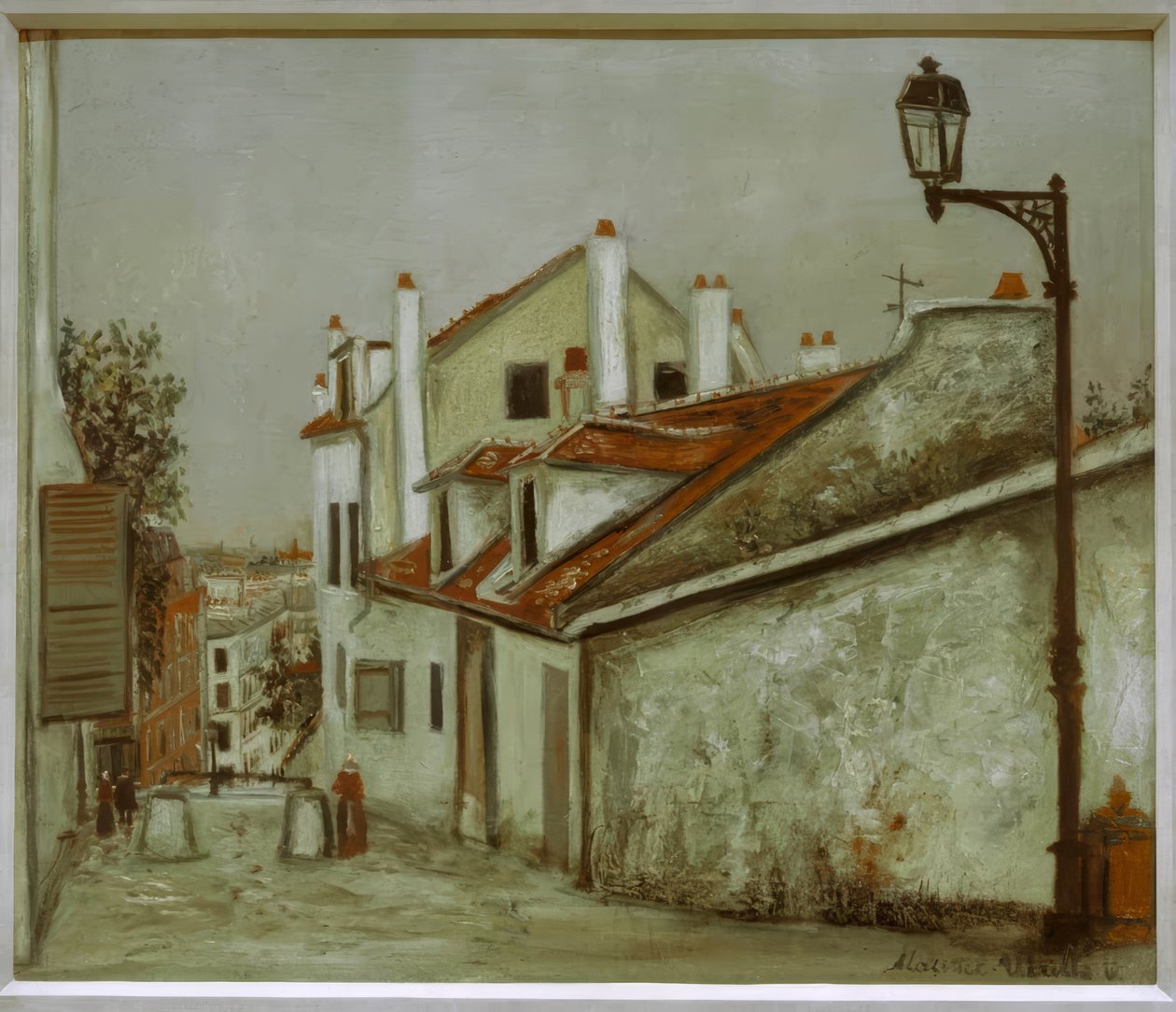 Ulice Mont-Cenis od Maurice Utrillo