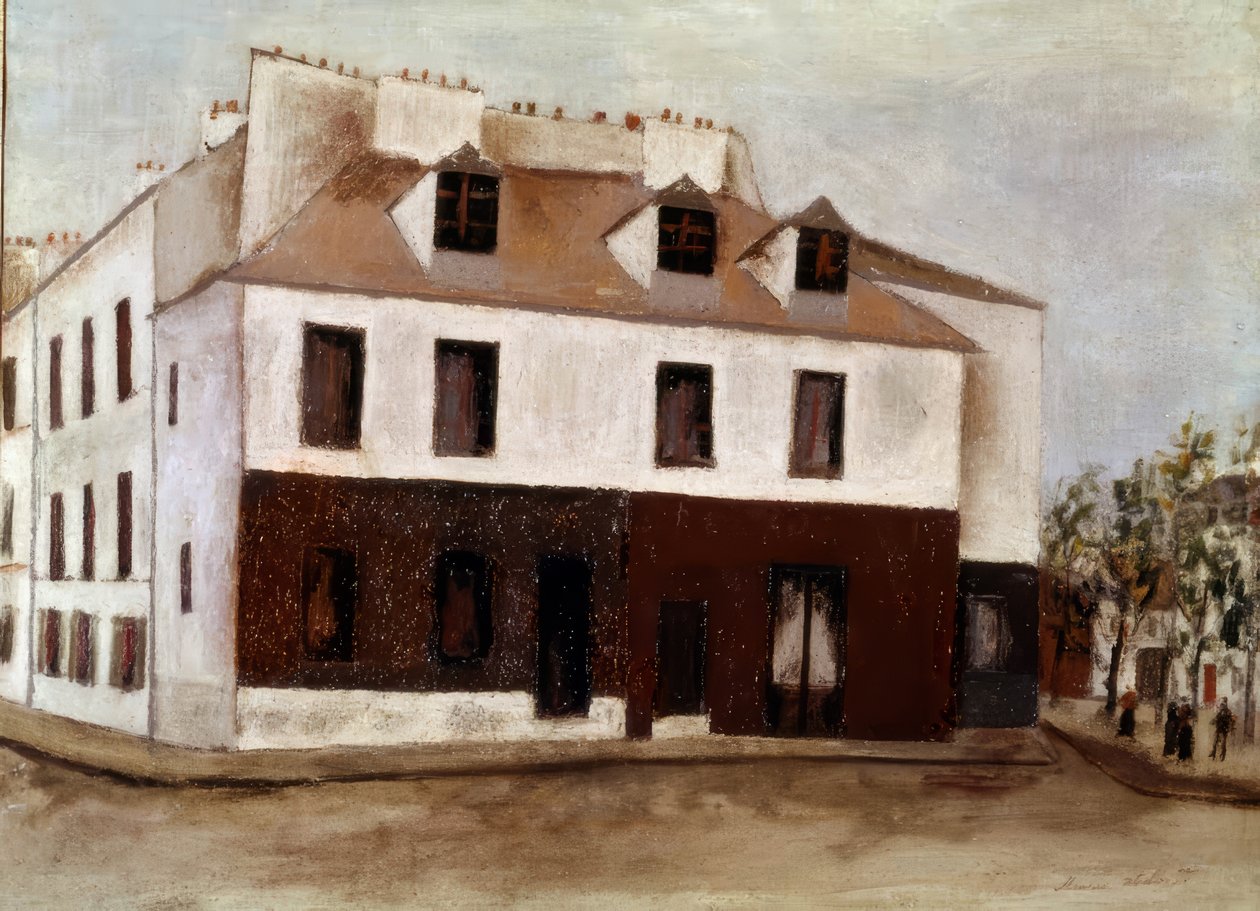 Ulice Sainte-Eleuthère od Maurice Utrillo