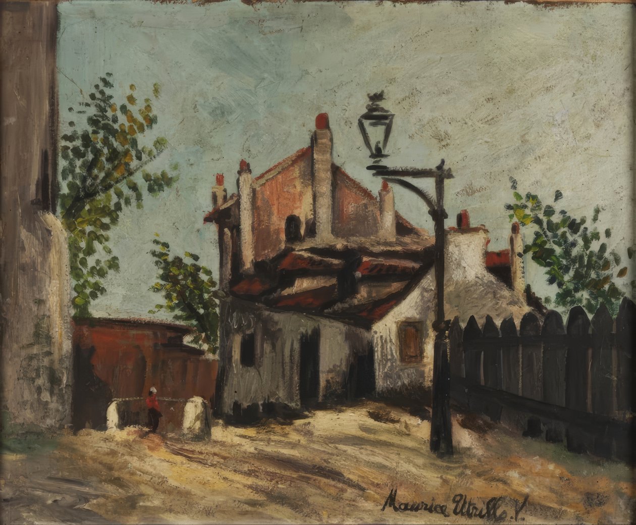 Ulice Mont-Cenis od Maurice Utrillo