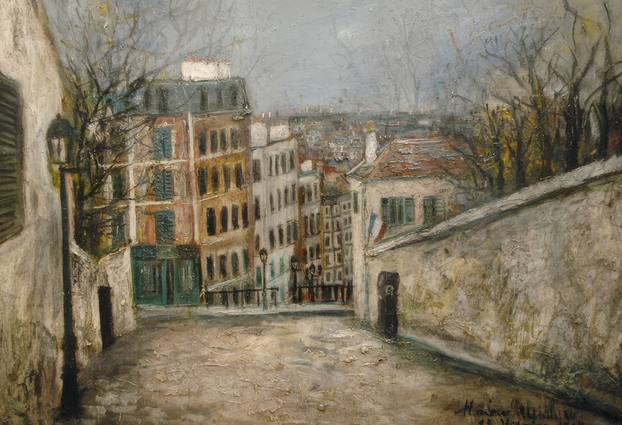 Ulice MontCenis (Calle del MontCenis) od Maurice Utrillo