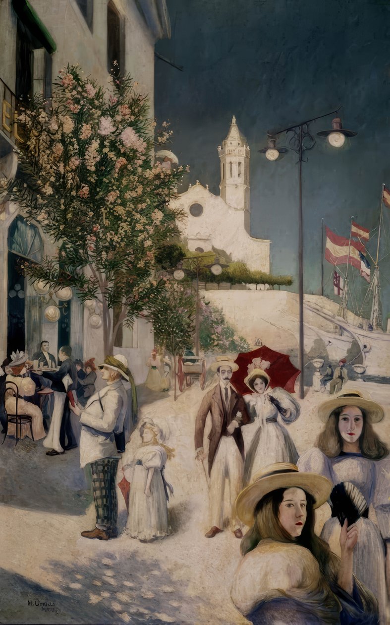 SITGES DEL PRERVINDRE – 20. STOLETÍ od Maurice Utrillo