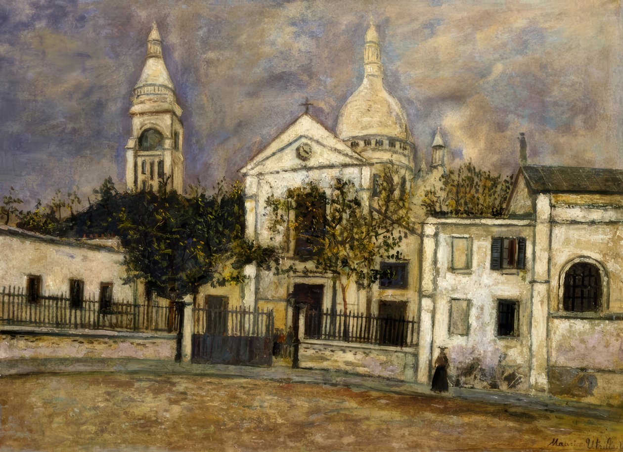 Saint-Pierre-de-Montmartre od Maurice Utrillo