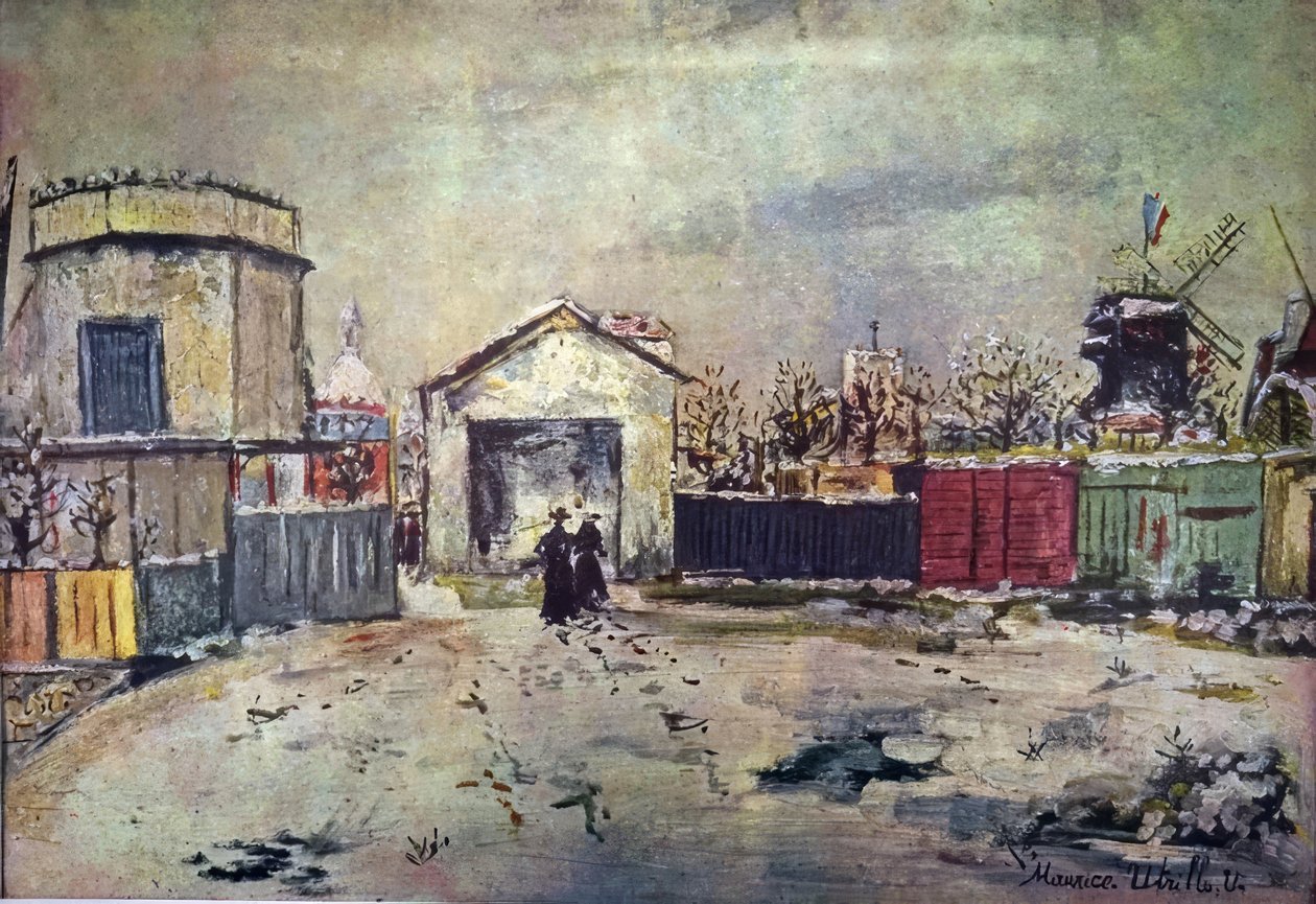 Filozofova věž od Maurice Utrillo