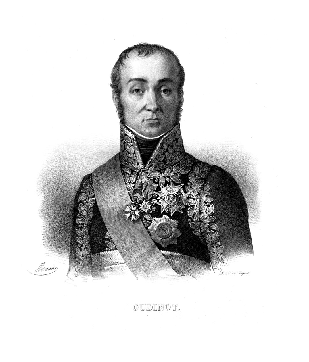 Nicolas Charles Oudinot, c1811 od Maurin