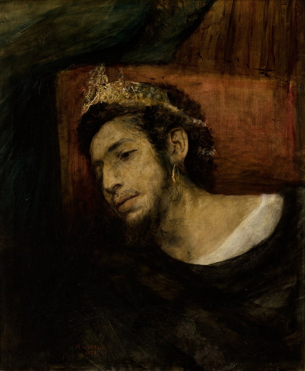 Ahasver, 1876 od Maurycy Gottlieb