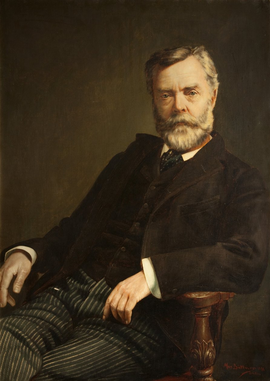 Portrét místního muže, 1891 od Max Büttner
