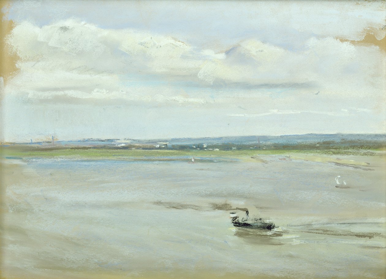 Po dešti, 1902 (pastel na papíře) od Max Liebermann