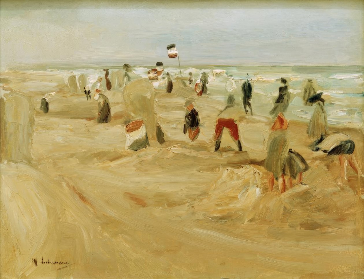 Jsem Strand von Noordwijk od Max Liebermann