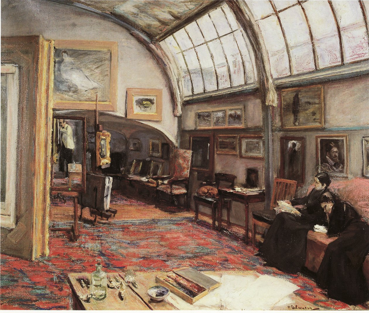 Umělecký ateliér od Max Liebermann