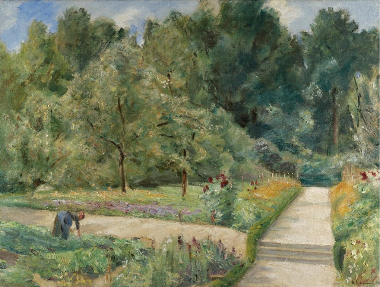 Kuchyňská zahrada ve Wannsee na západě od Max Liebermann
