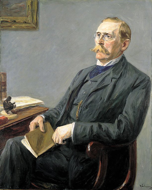 Dr. Wilhelm Bode od Max Liebermann