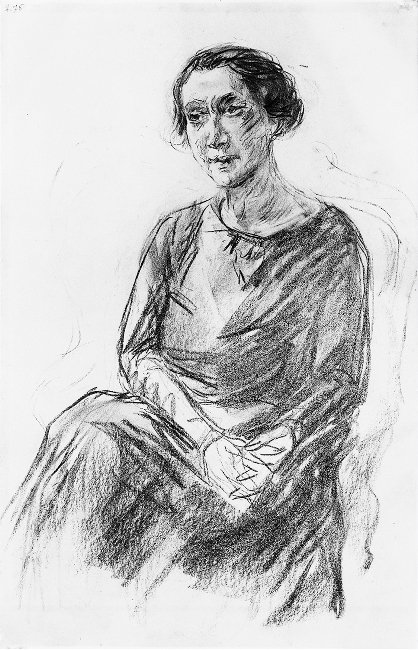 Paní Irene Trieschová od Max Liebermann