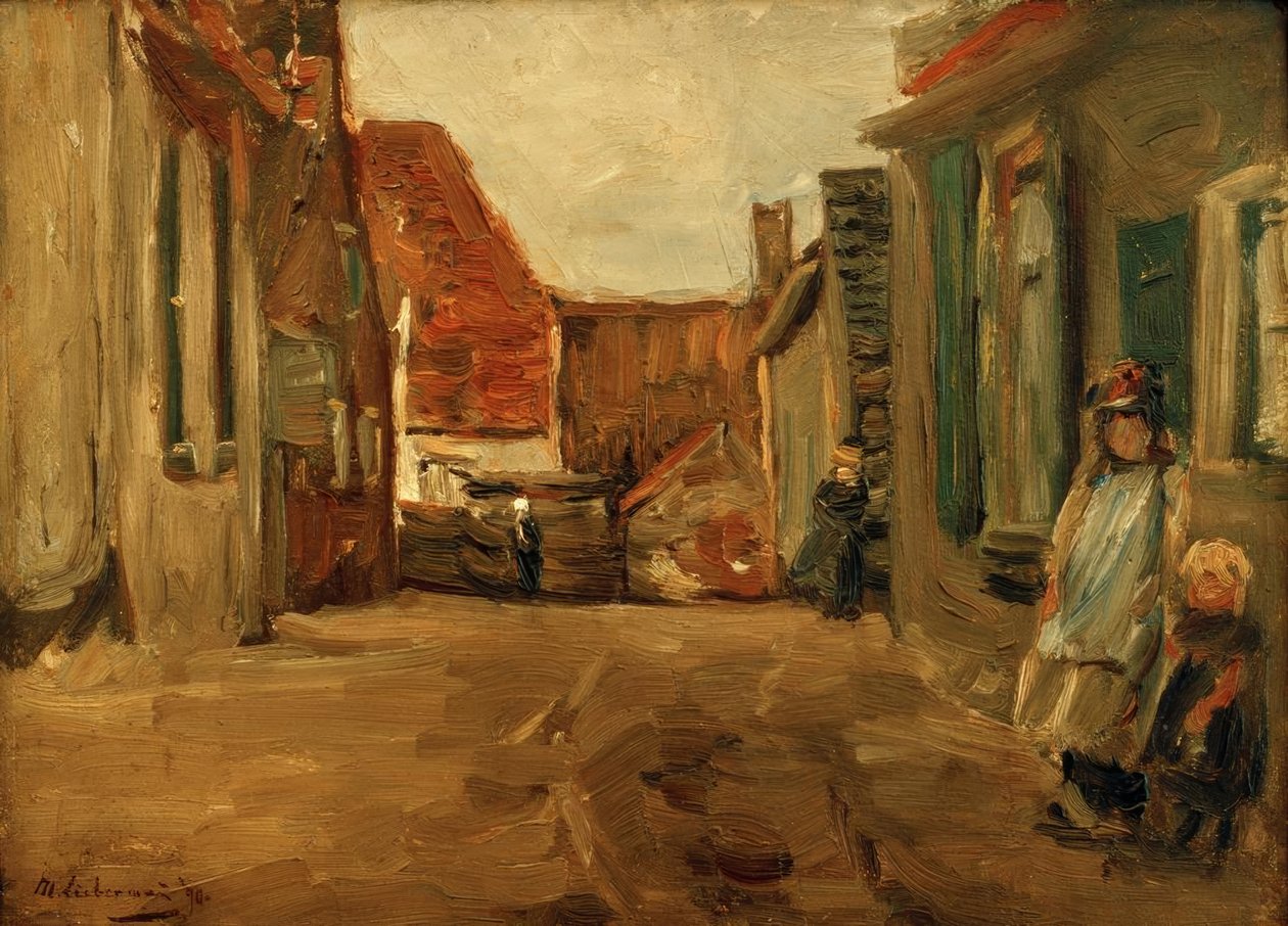 Holandská ulice od Max Liebermann