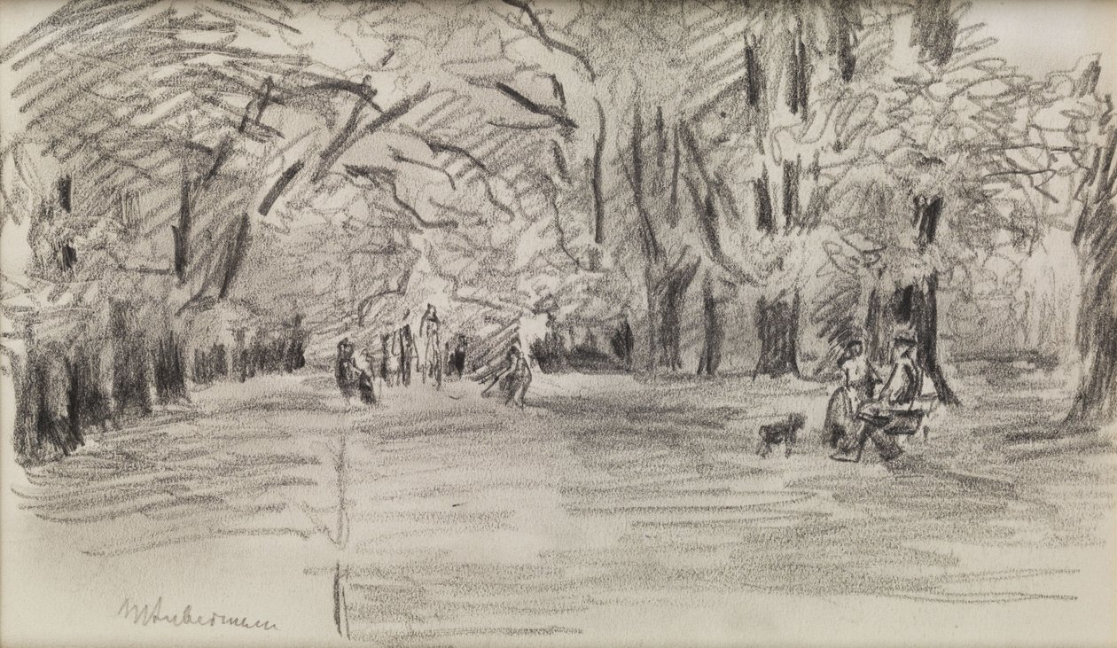 V parku od Max Liebermann