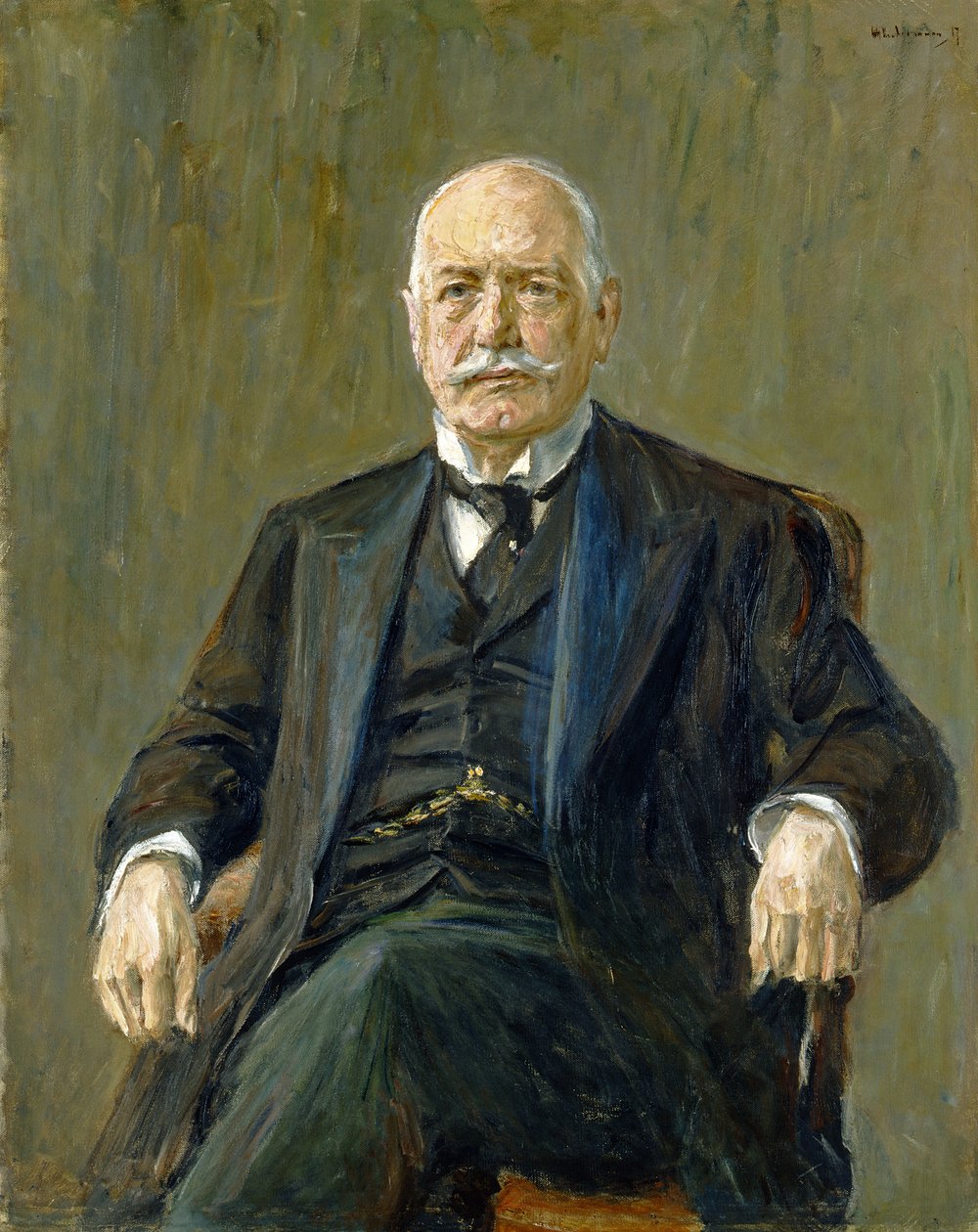 Princ Bernhard von Bulow (1849-1929) 1917 od Max Liebermann