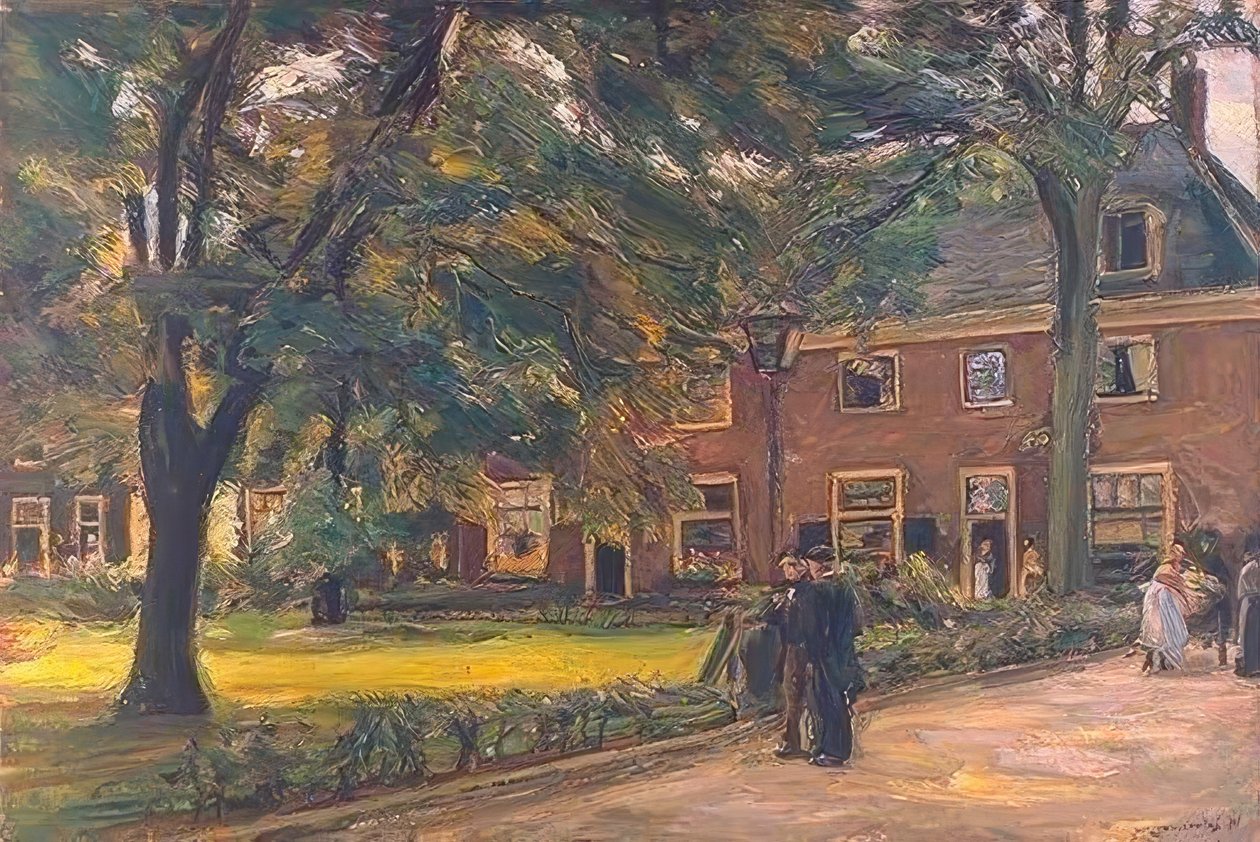 Proveniershuis v Haarlemu od Max Liebermann
