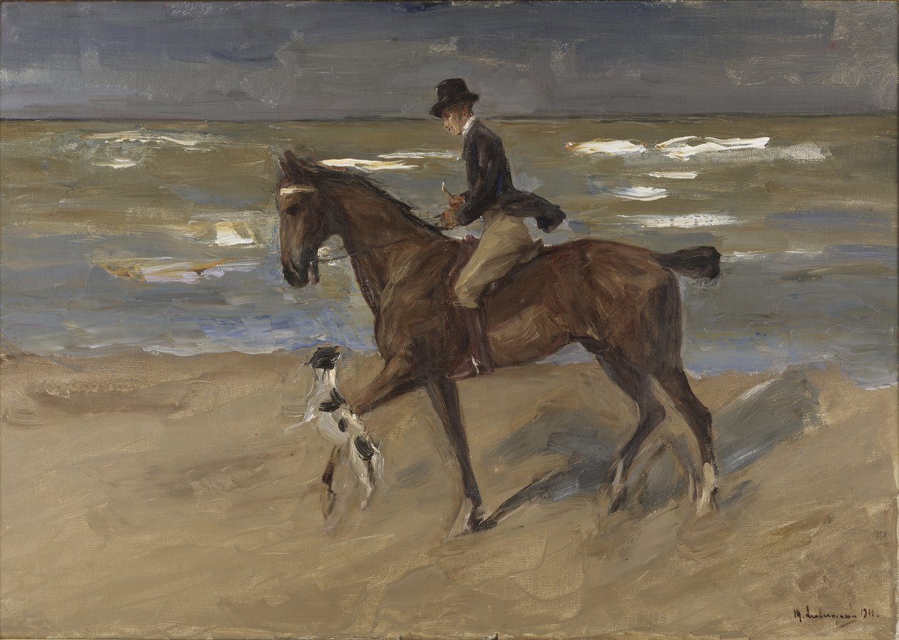 Rider on the Beach, 1911 od Max Liebermann