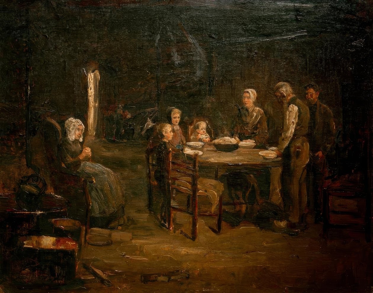 Studie o milosti od Max Liebermann