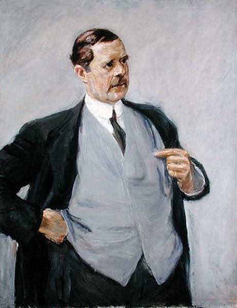 Architekt, Peter Behrens (1869-1940), 1913 od Max Liebermann