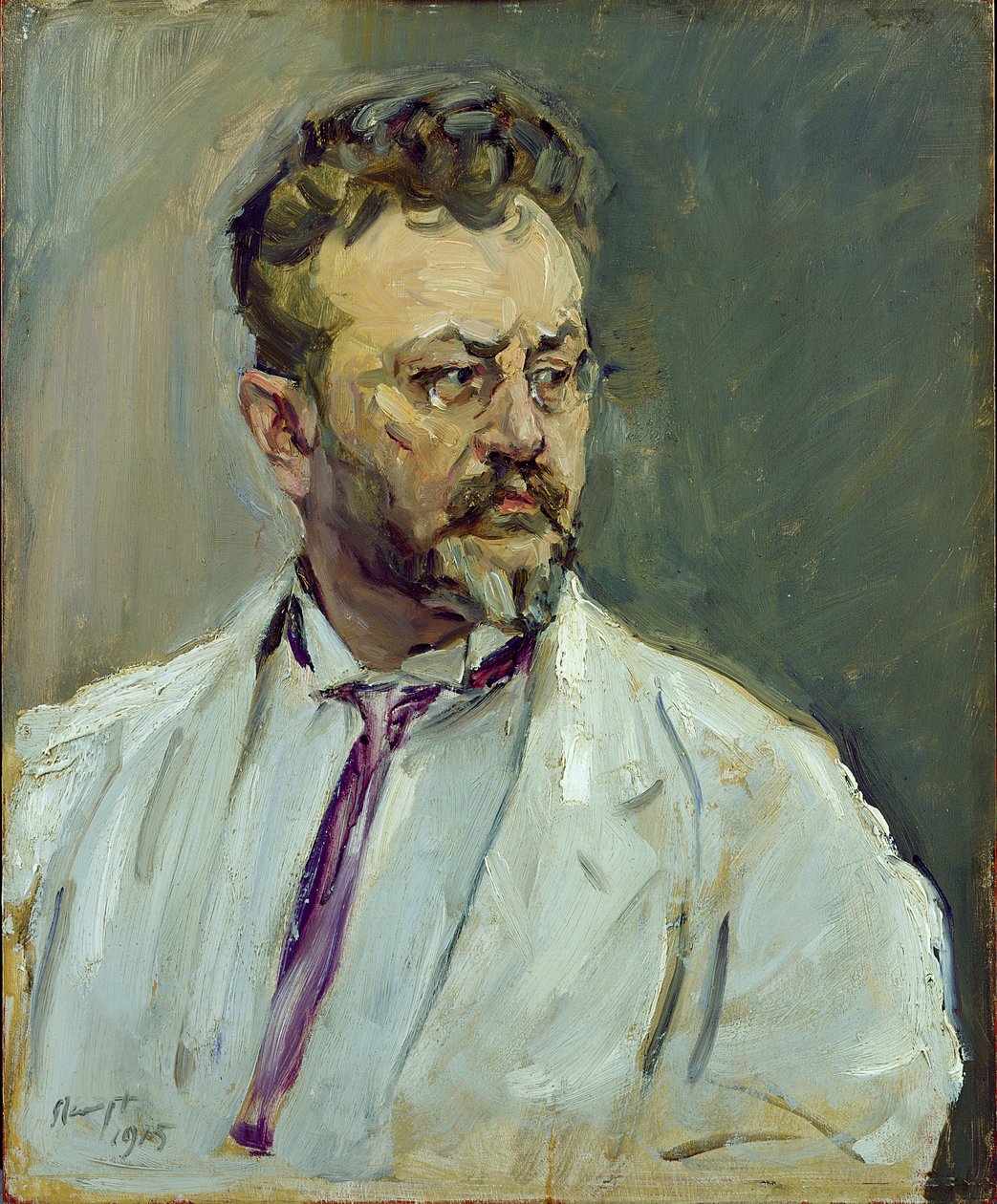 Autoportrét, 1915 od Max Slevogt
