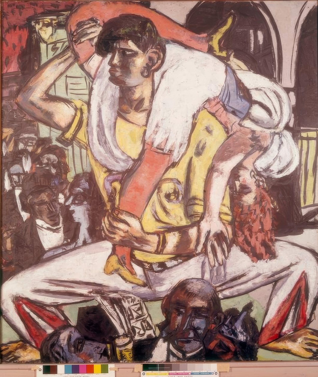 Apachentanz od Max Beckmann