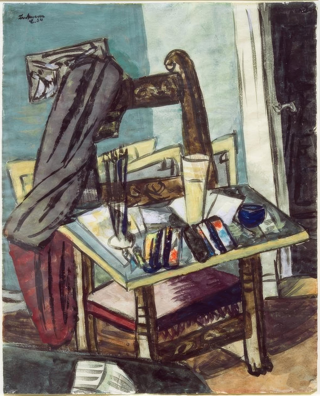 Atelier od Max Beckmann