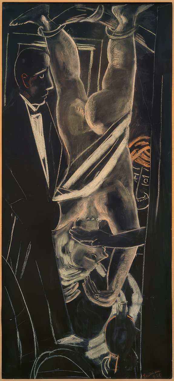 Setkání v noci od Max Beckmann