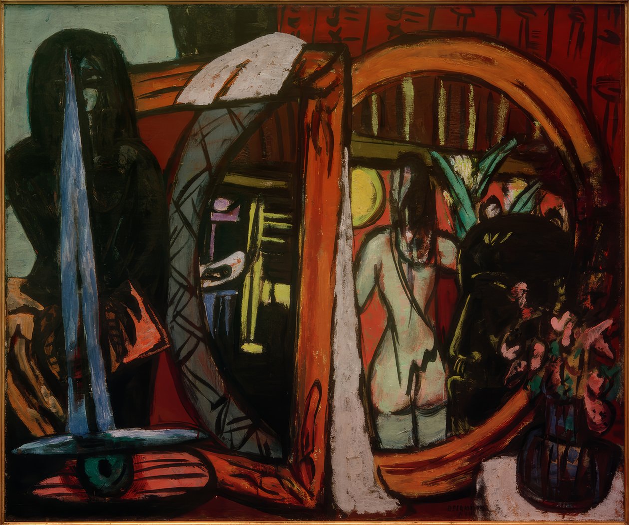 Sochařský ateliér od Max Beckmann
