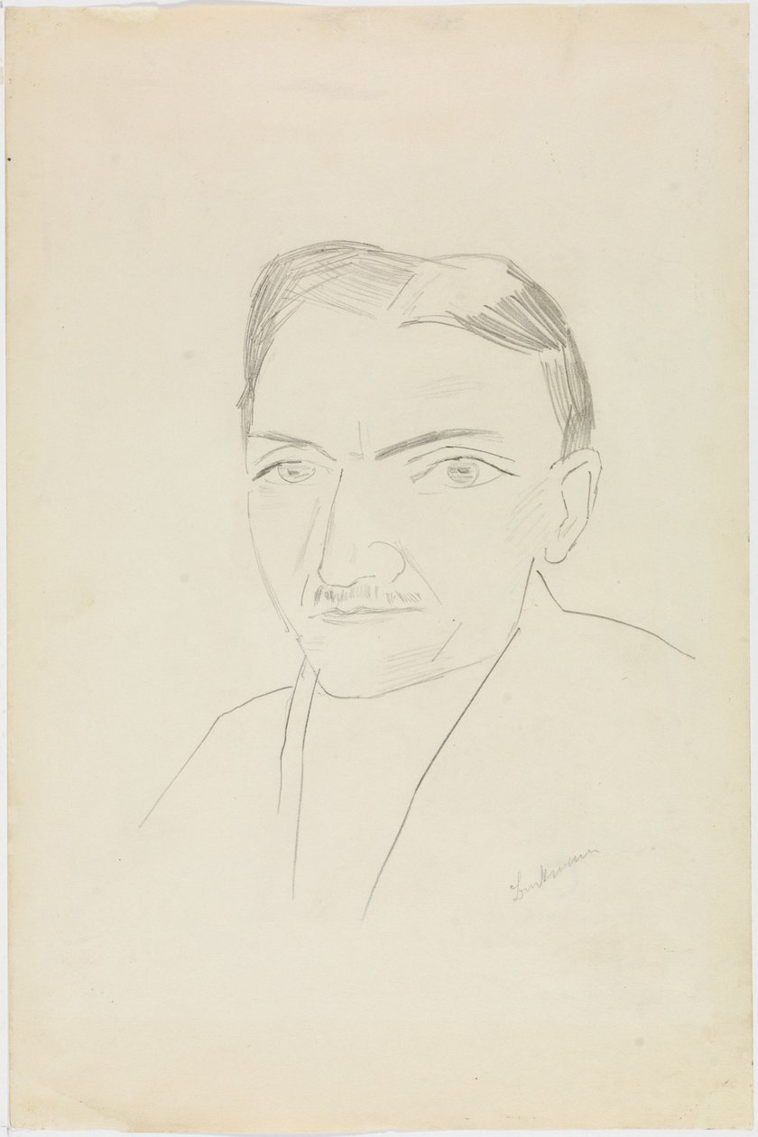 Portrét Fritze Wicherta od Max Beckmann