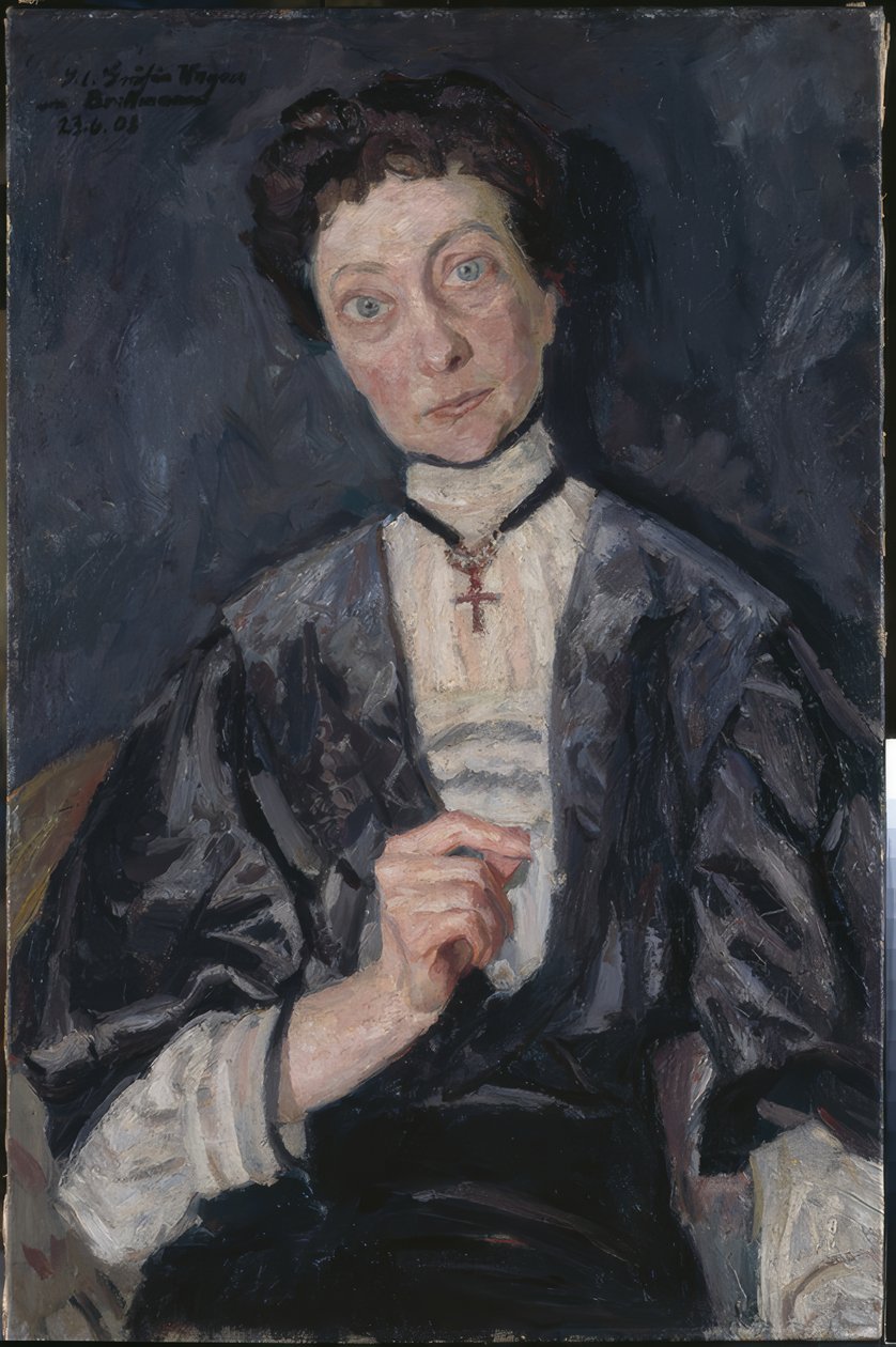 Portrét hraběnky S. vom Hagen od Max Beckmann
