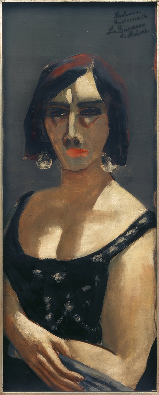 Bild Vévodkyně z Malvedi od Max Beckmann
