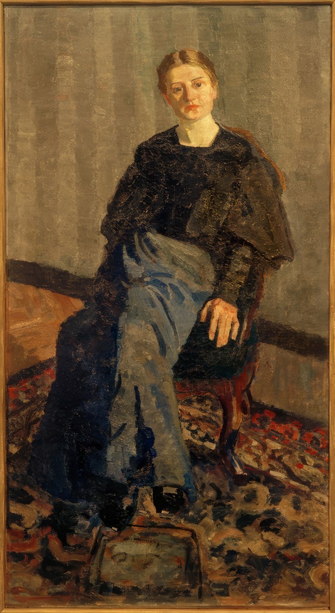 Bildnis Minna Tube od Max Beckmann