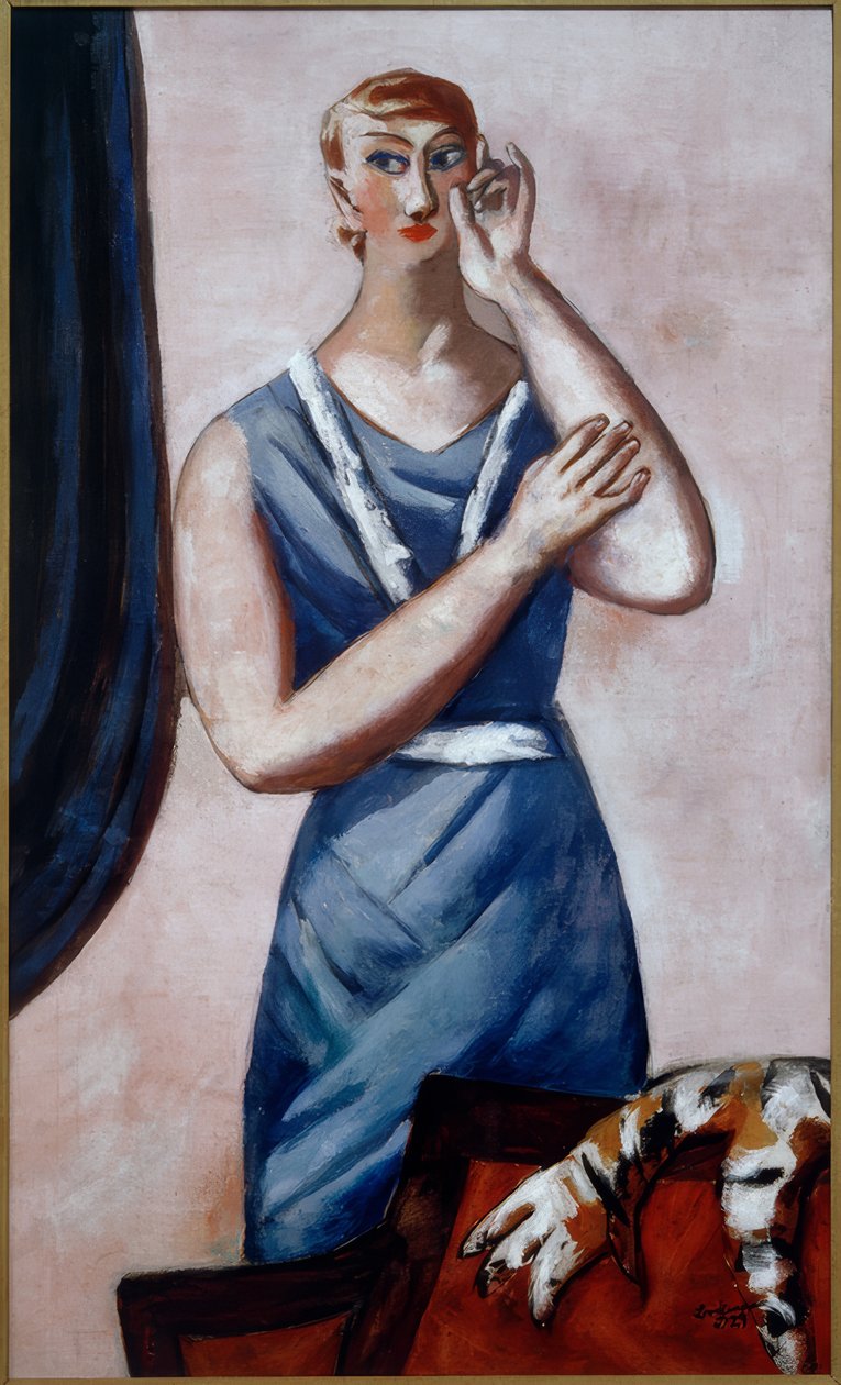 Portrét Valentine Tessier od Max Beckmann