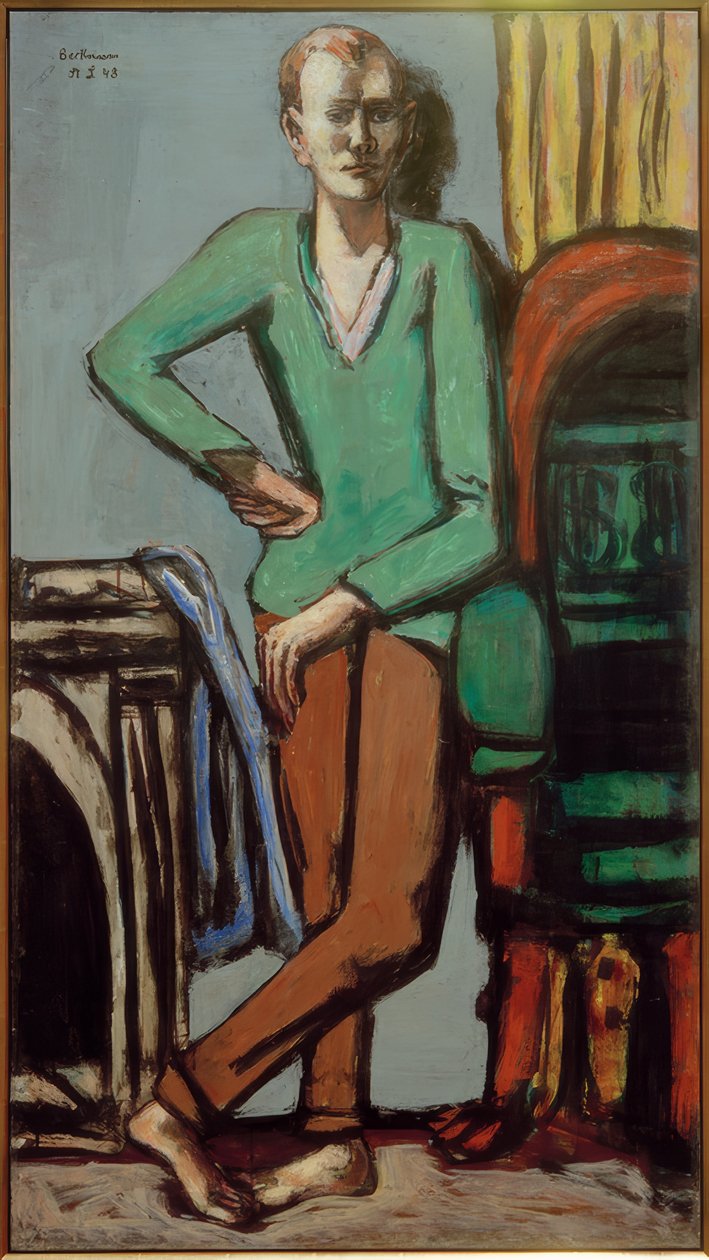 Portrét Waltera Barkera od Max Beckmann