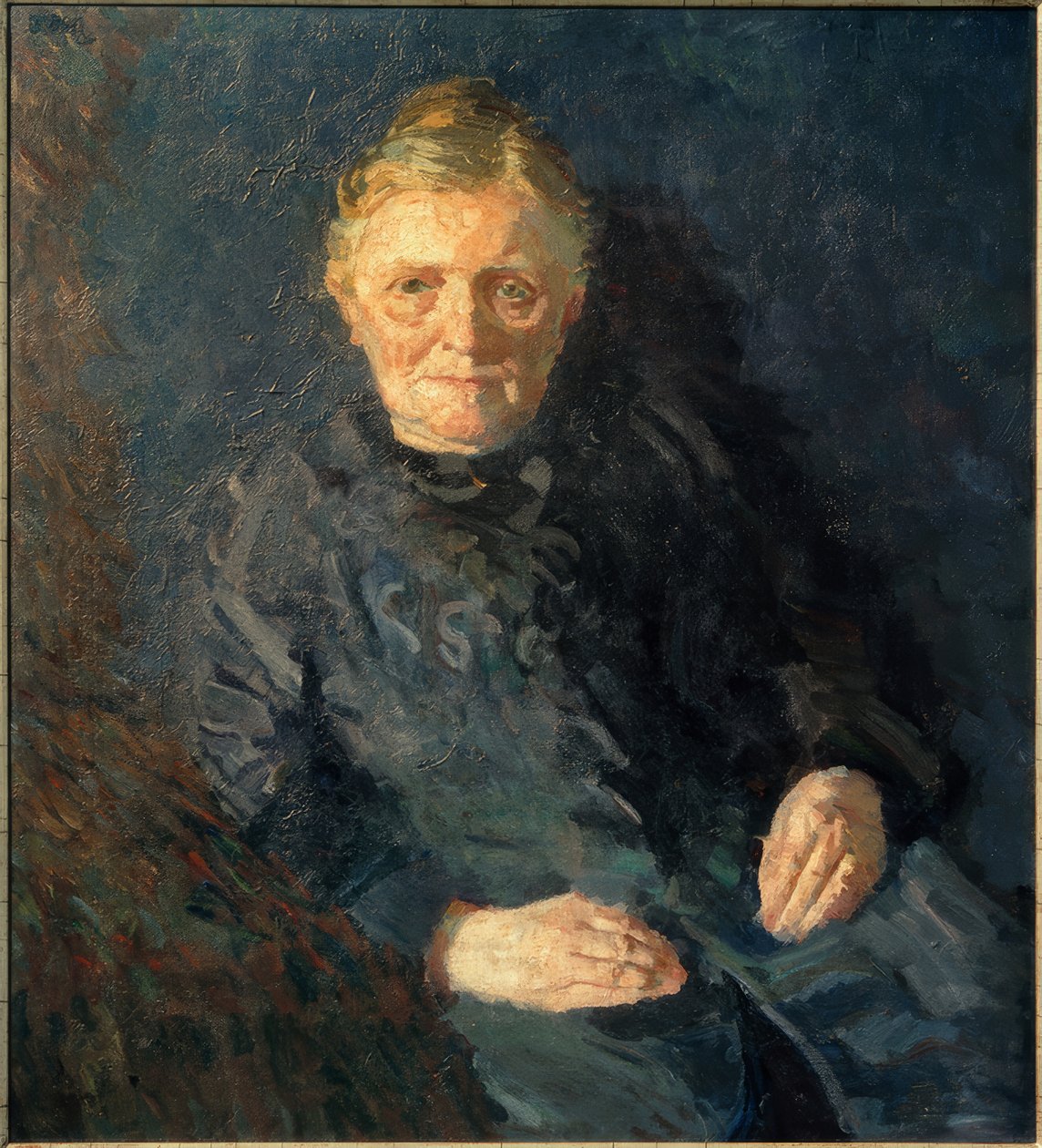 Portrét matky od Max Beckmann
