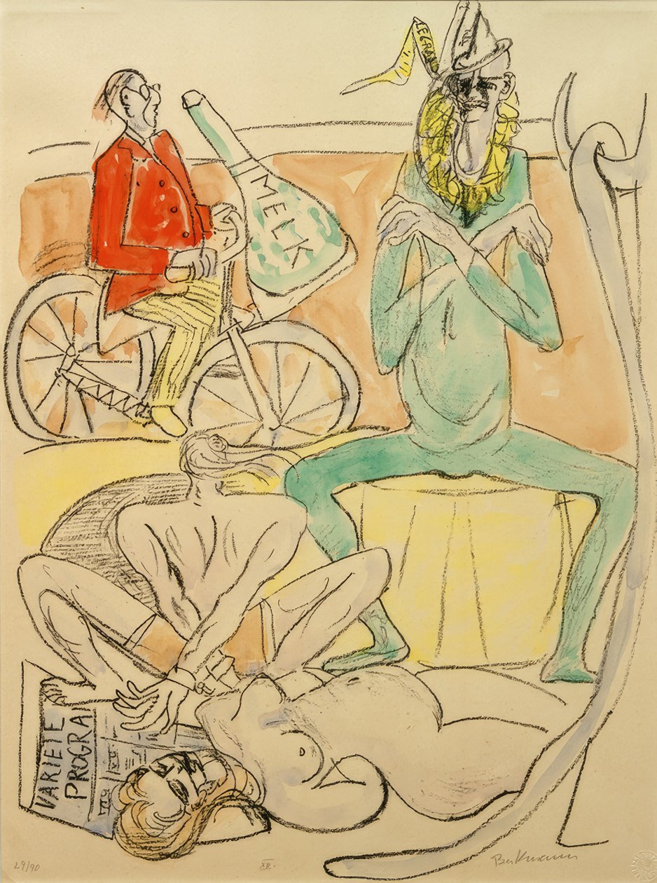 CIRKUS (Zirkus) od Max Beckmann
