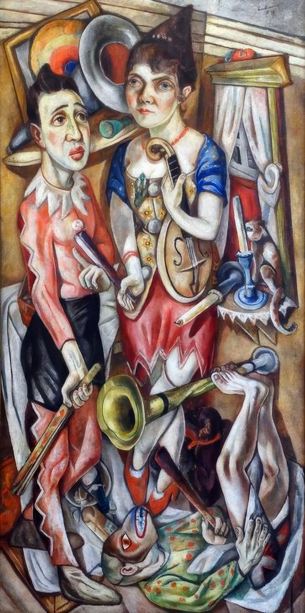 Karneval od Max Beckmann