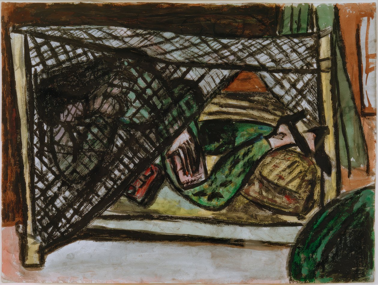 Síť proti komárům od Max Beckmann